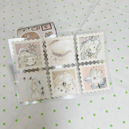Shiny Sticker Sheet - The Child From The Star