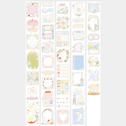 Die-Cut Writing Memo Roll - Little Starry Things