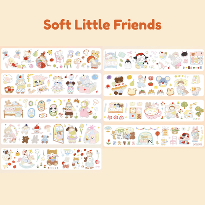 Die-Cut Sticker Roll vol.9 - Dreams of Star Island & Soft Little Friends