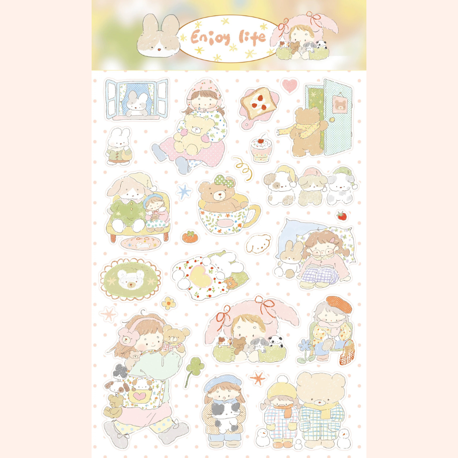 Die-Cut Sticker Sheets vol.9 - Star Island