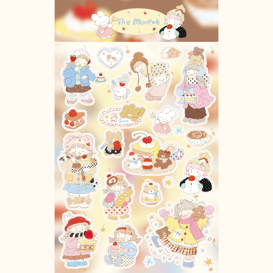 Die-Cut Sticker Sheets vol.9 - Star Island