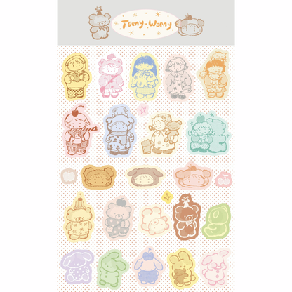 Die-Cut Sticker Sheets vol.9 - Star Island