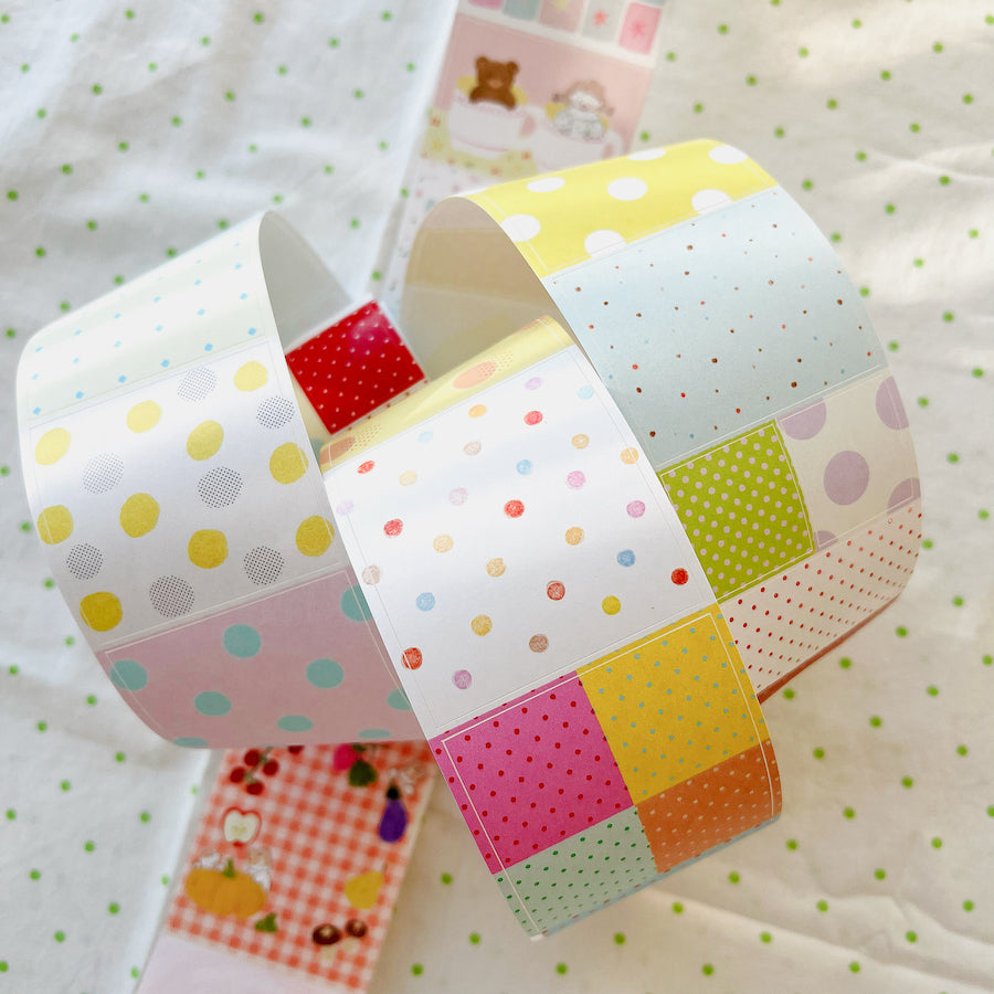 Die-Cut Writing Memo Roll - Star Island