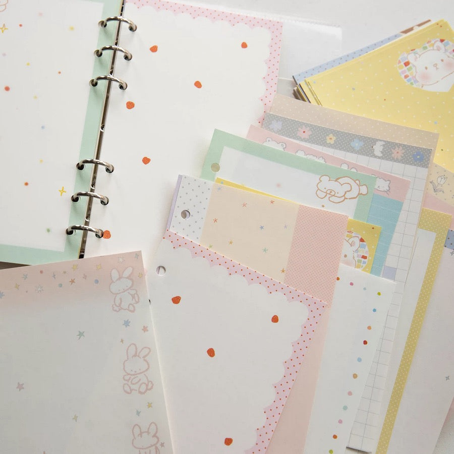 Star Island Loose Leaf Paper Refills - A6 Personal Size