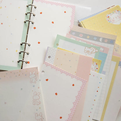 Star Island Loose Leaf Paper Refills - A6 Personal Size