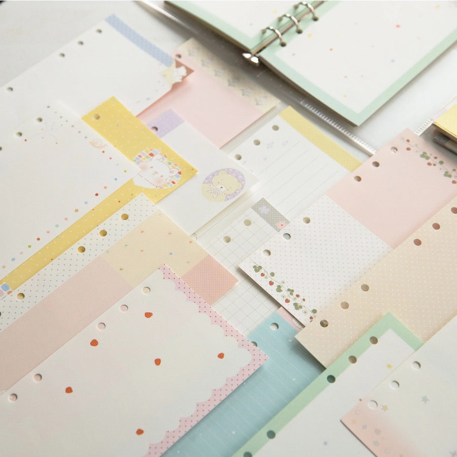 Star Island Loose Leaf Paper Refills - A6 Personal Size