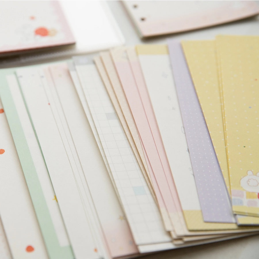 Star Island Loose Leaf Paper Refills - A6 Personal Size
