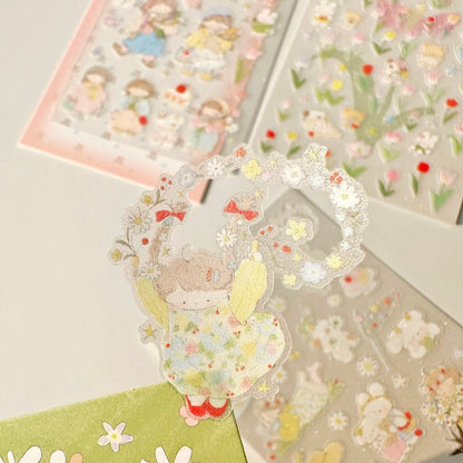 Die-Cut Sticker Sheets vol.8 - The Sweet Shop in the Garden