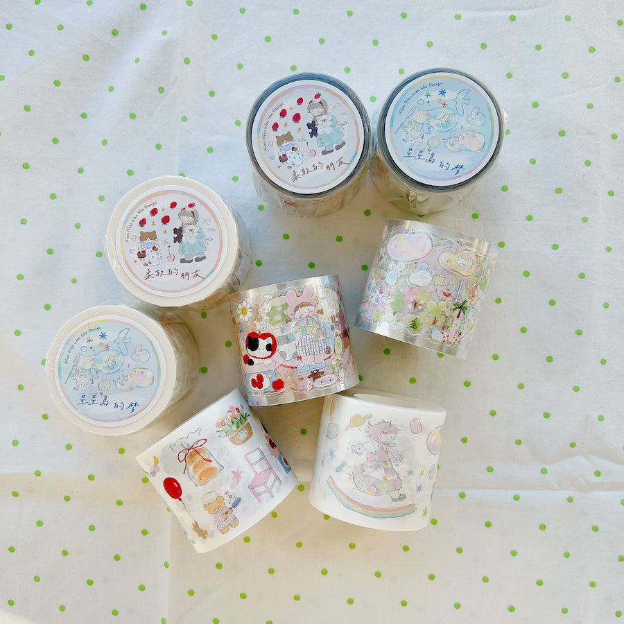 Die-Cut Sticker Roll vol.9 - Dreams of Star Island & Soft Little Friends