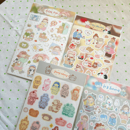 Die-Cut Sticker Sheets vol.9 - Star Island