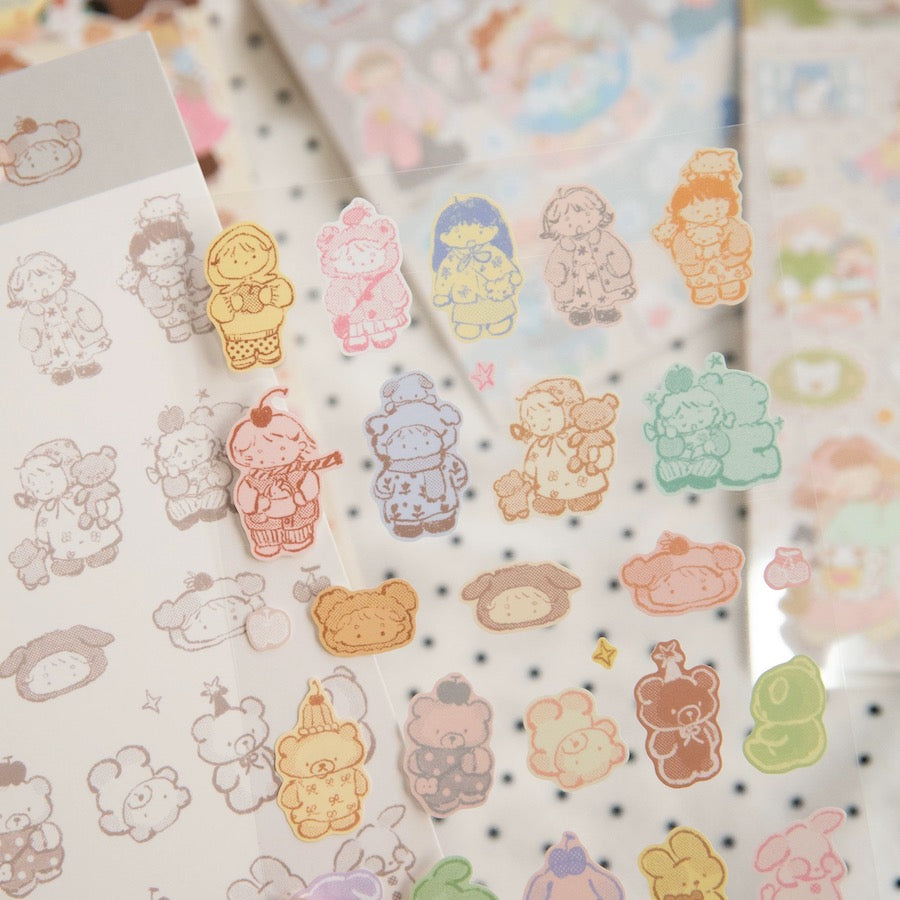 Die-Cut Sticker Sheets vol.9 - Star Island