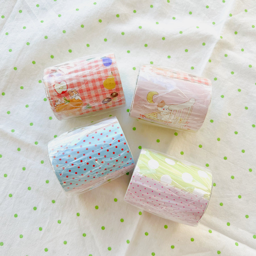 Die-Cut Writing Memo Roll - Star Island