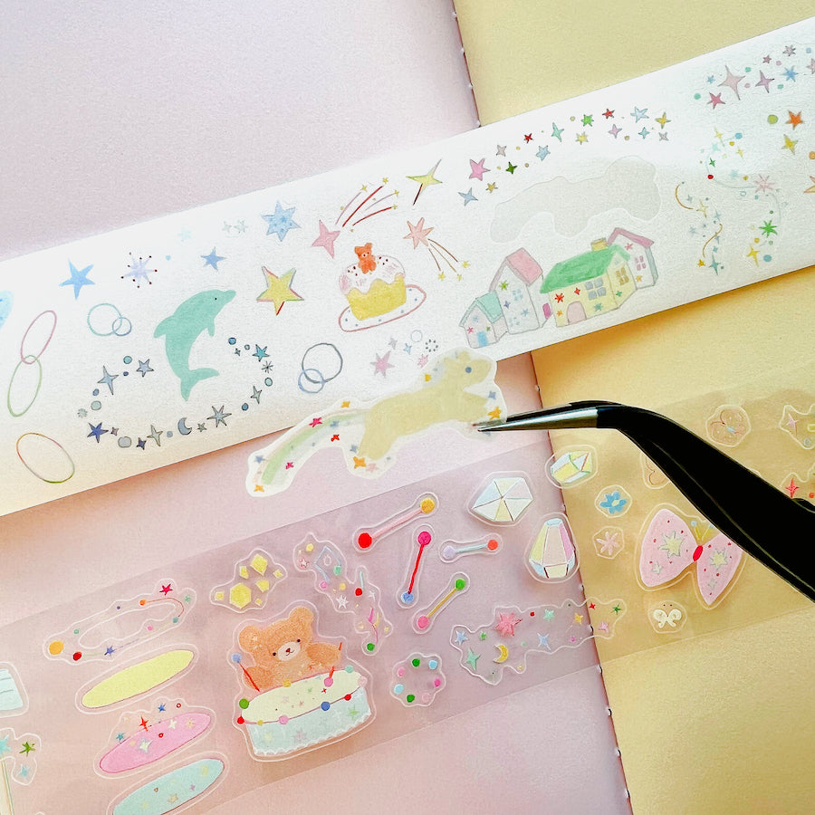 Die-Cut Sticker Roll vol.9 - When Stars Blink