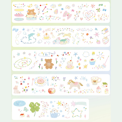 Die-Cut Sticker Roll vol.9 - When Stars Blink