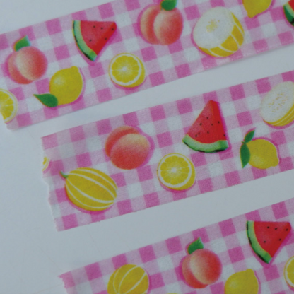 Pink Summer Fruits Masking Tape