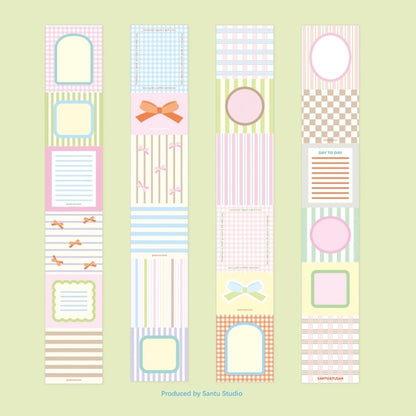 SANTU & TUSAN Original Tape - Holiday Memo Roll