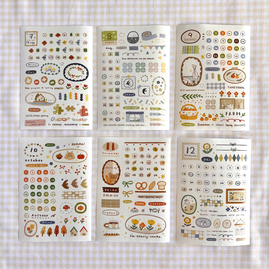 Sticker sheets designs