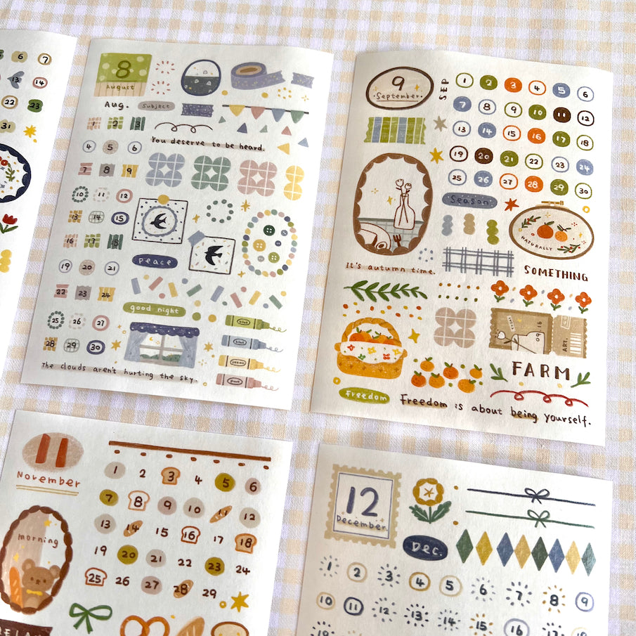 Sticker sheets