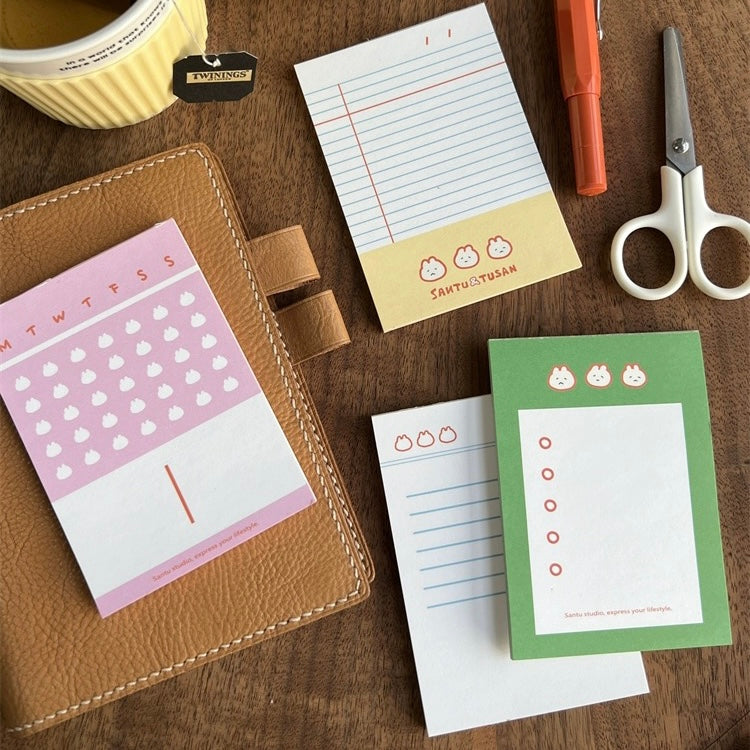 Cute note pad designs