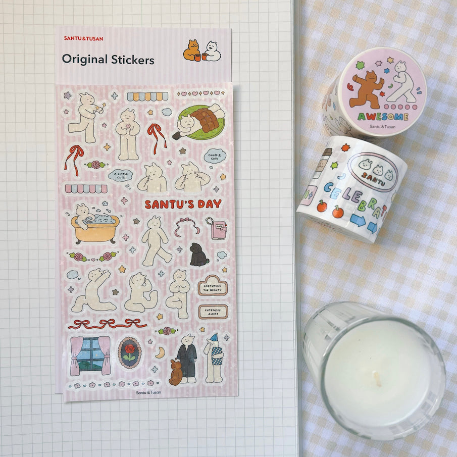 Sandu Sticker Style Shiny Die-Cut Stickers – Fa Ya Store