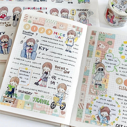 Use washi tape in your journal