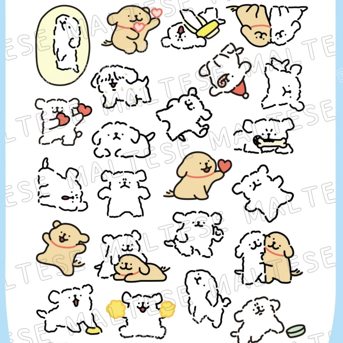 dog sticker designs