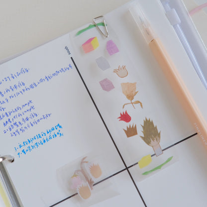 Use PET tape in journal