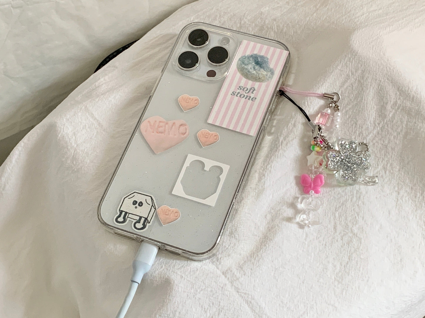 use stickers to decorate your phone case