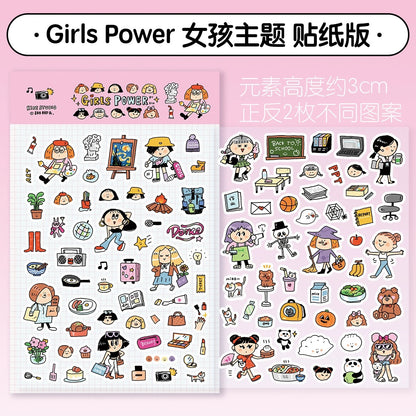 Girls Power stickers