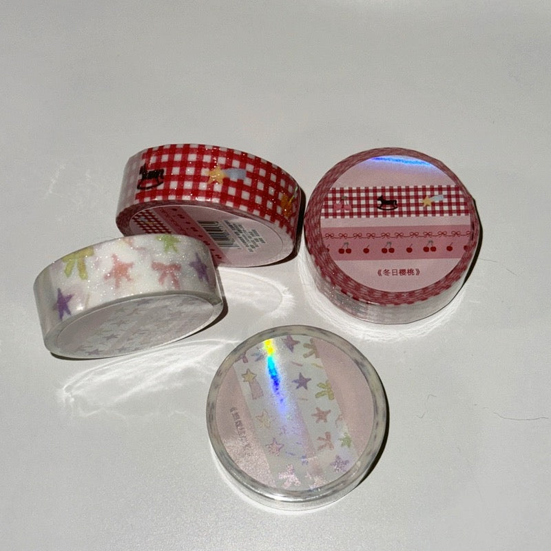 Simple slim washi tapes