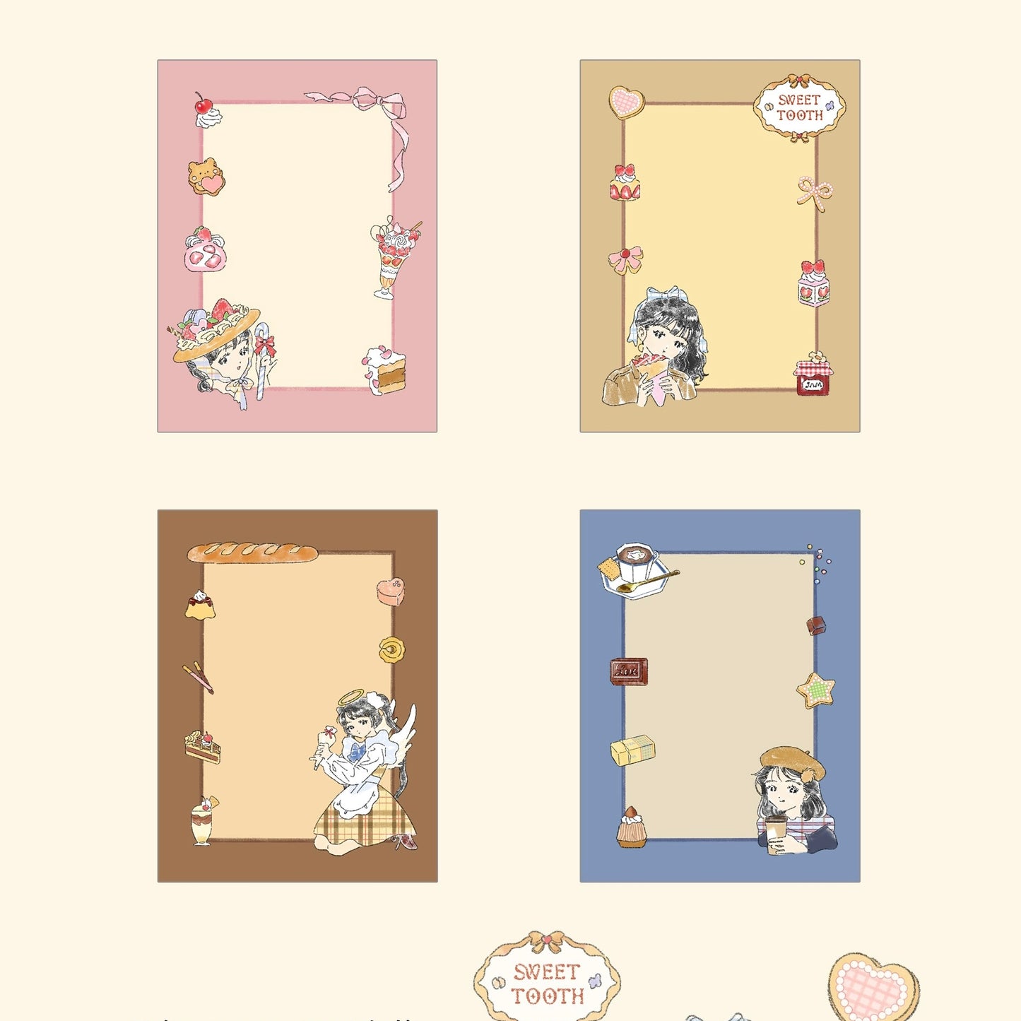 Lovely memo pad designs