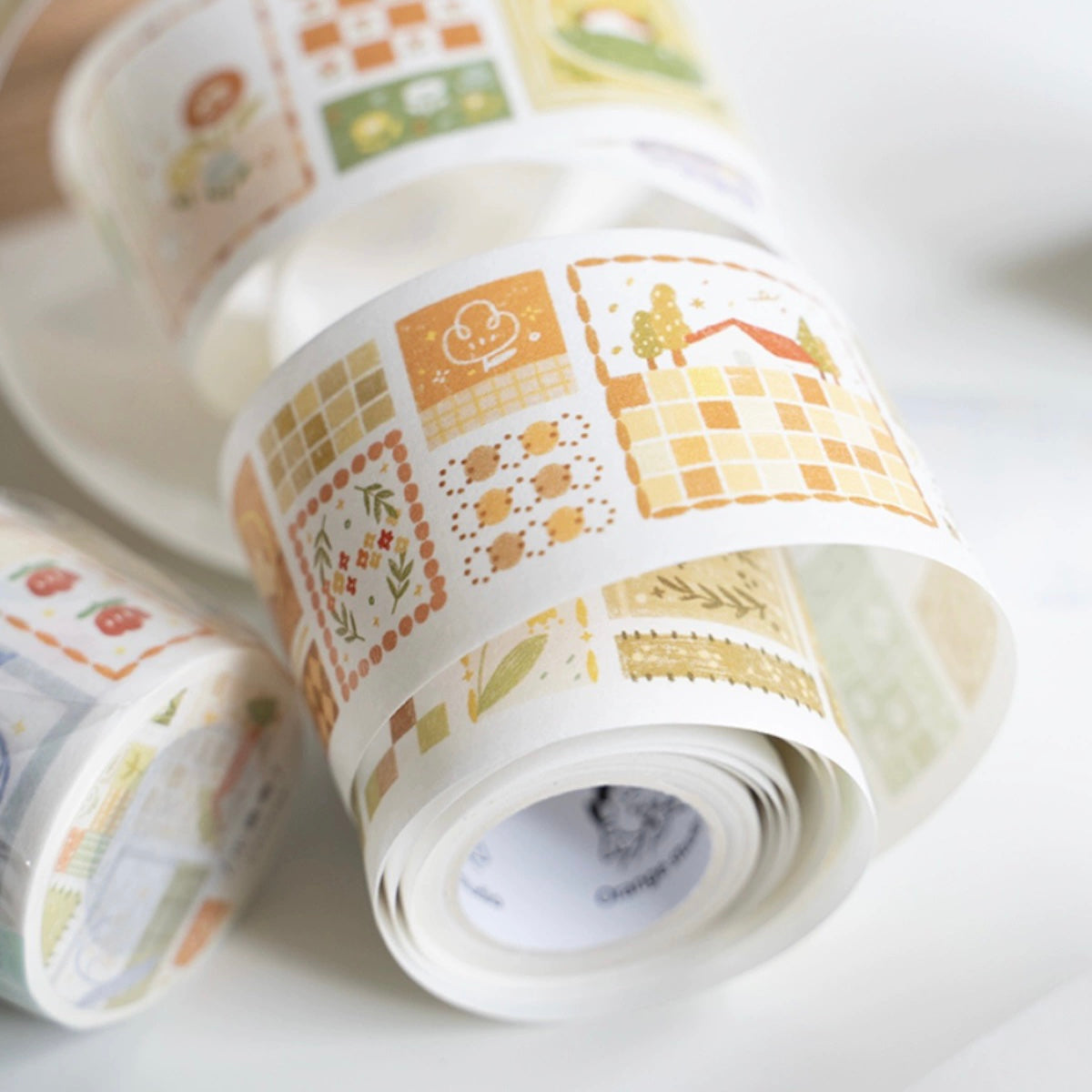 washi tape with release paper