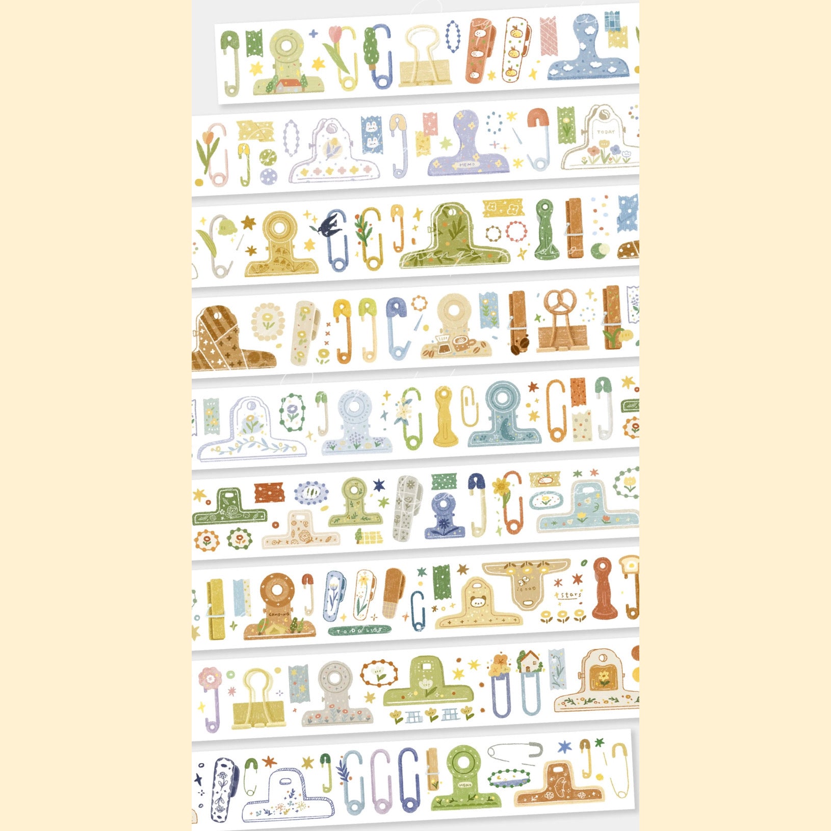 Washi tape designs