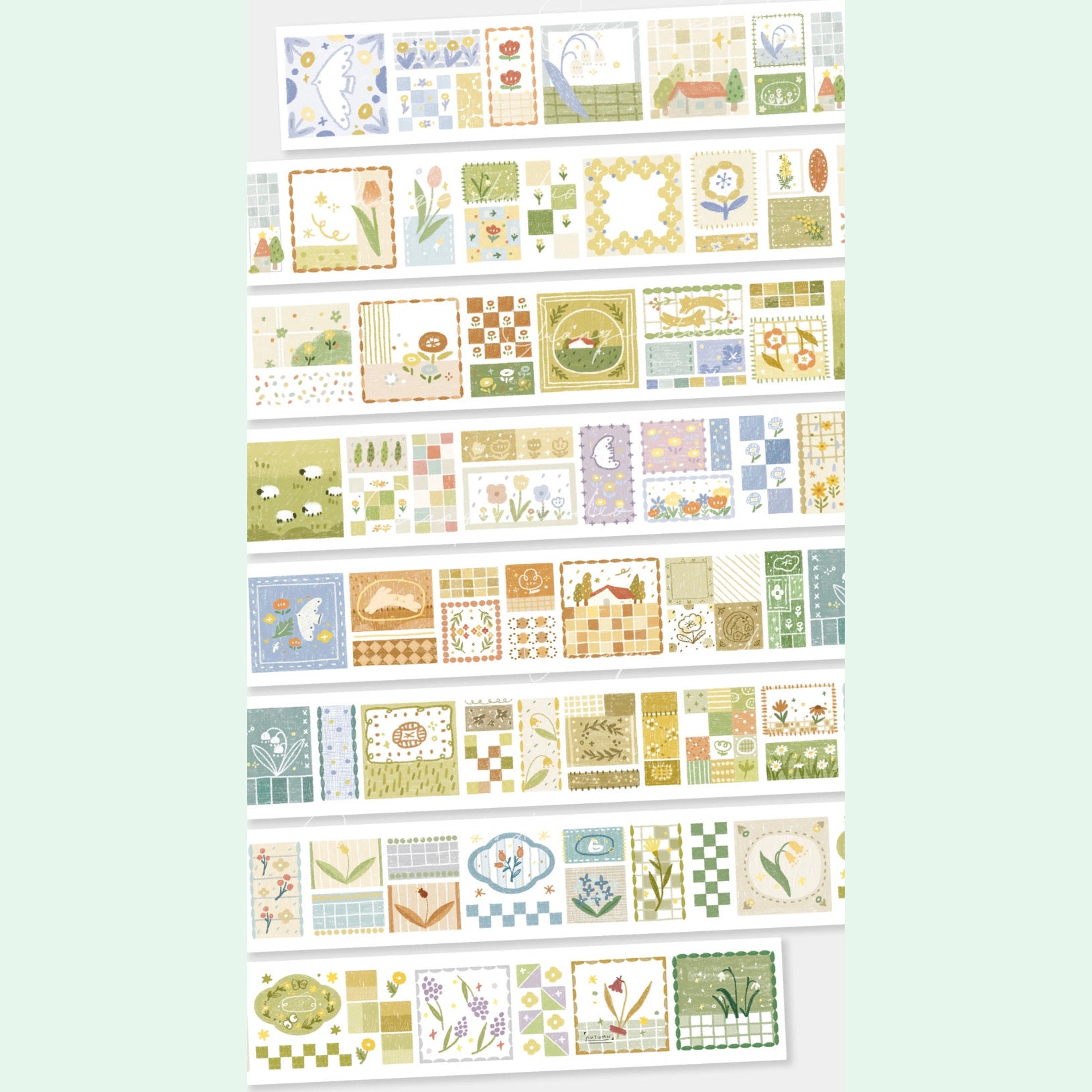 Washi tape pattern designs