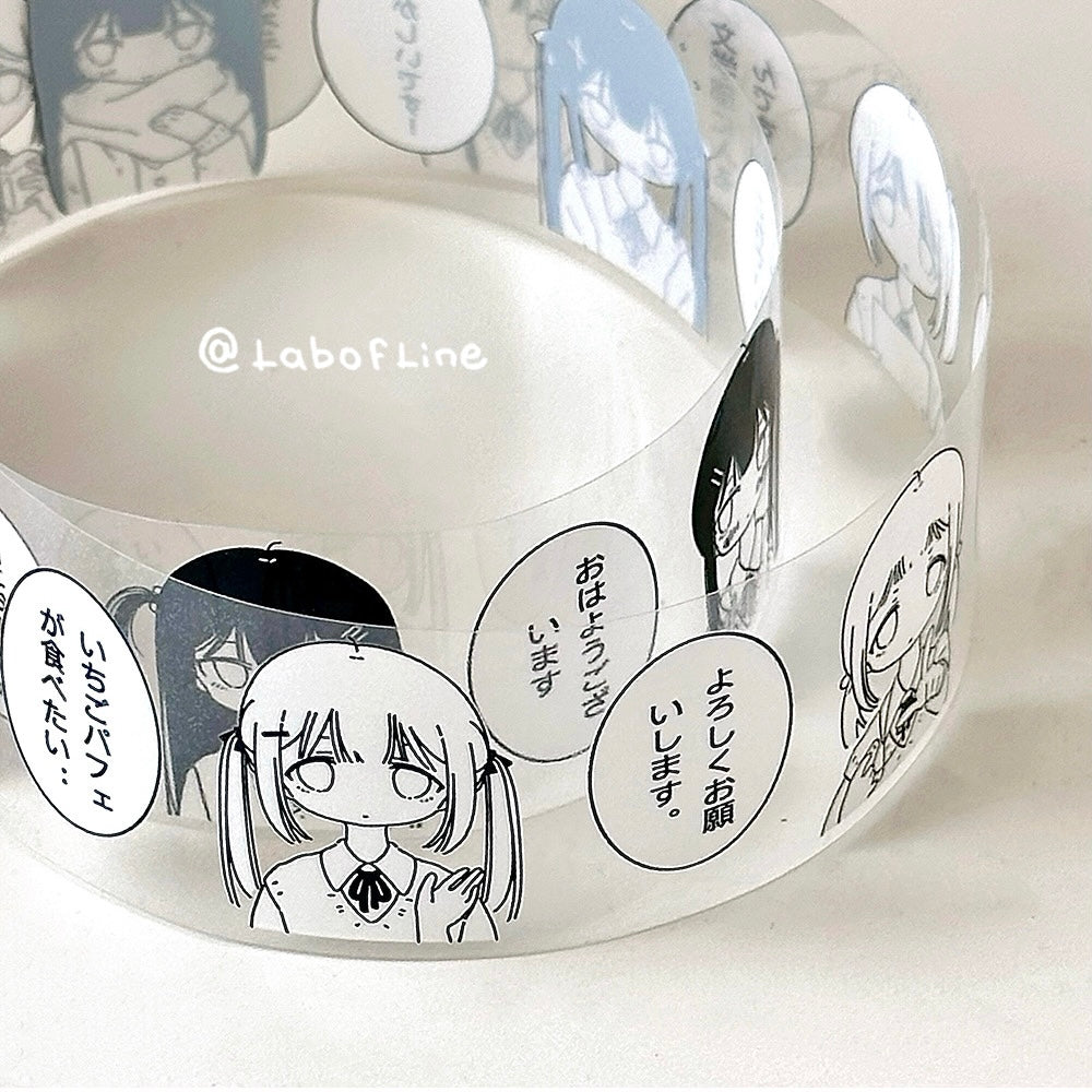 Clear PET tape