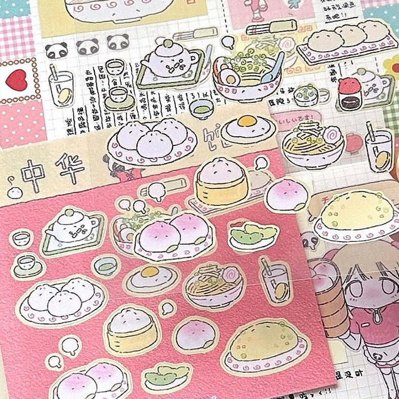 Noodles stickers