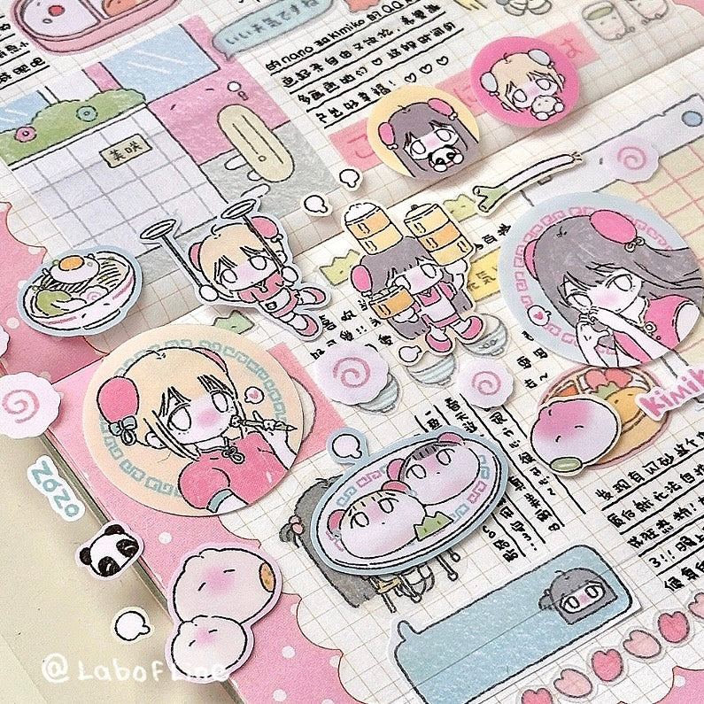 Lab of Line sticker sheet