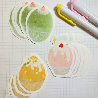 Shaved ice memo pad