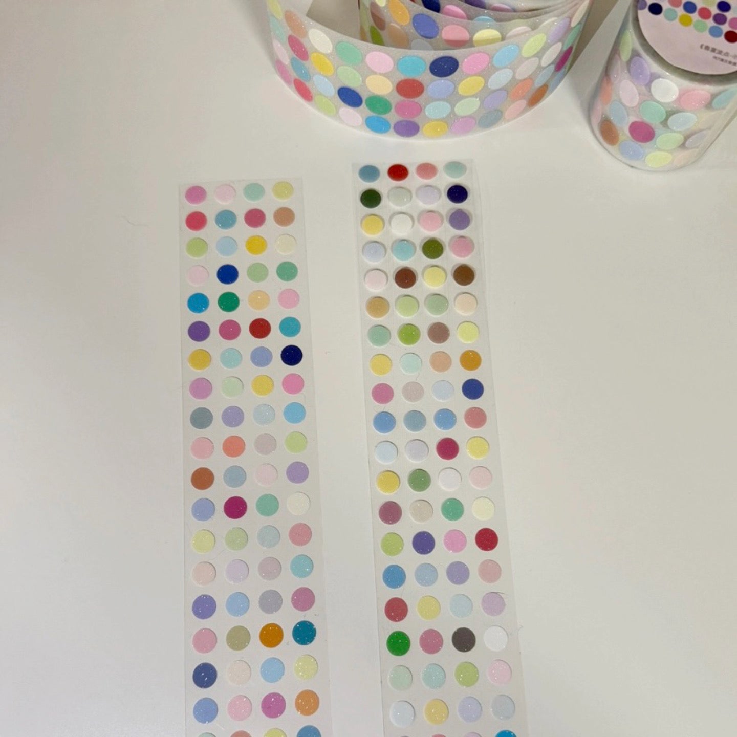 Die-Cut Sticker Roll - Polka Dots