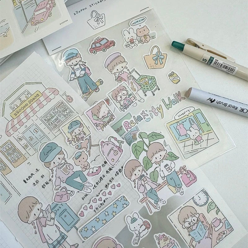 Cute sticker designs