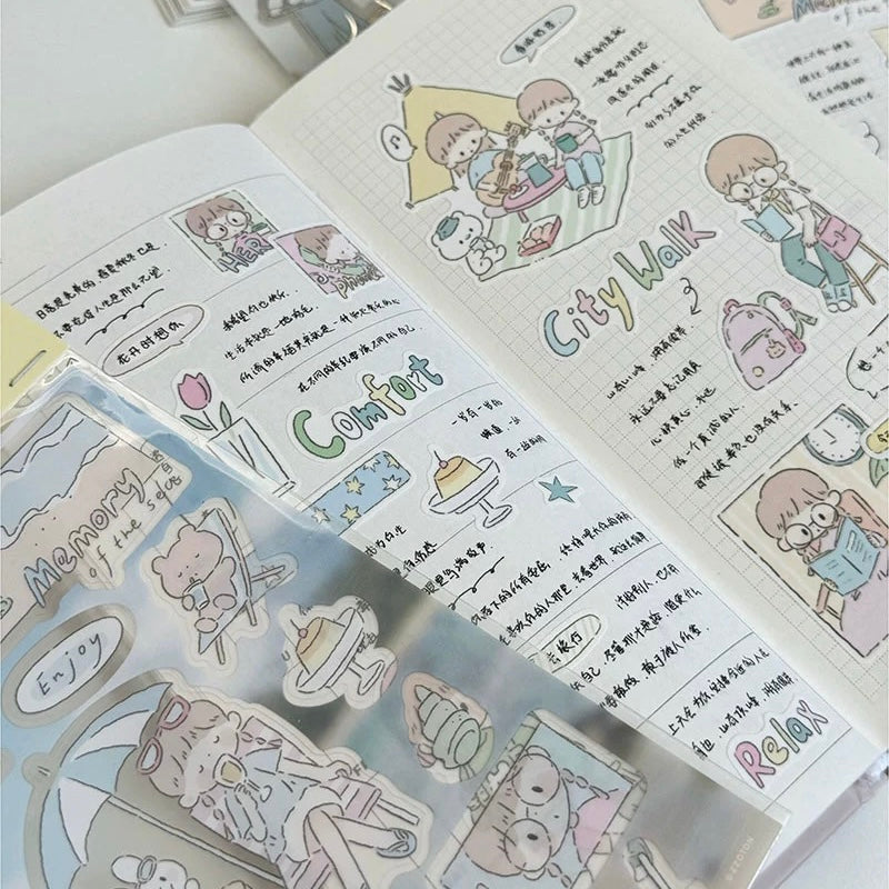 Die-Cut sticker sheets