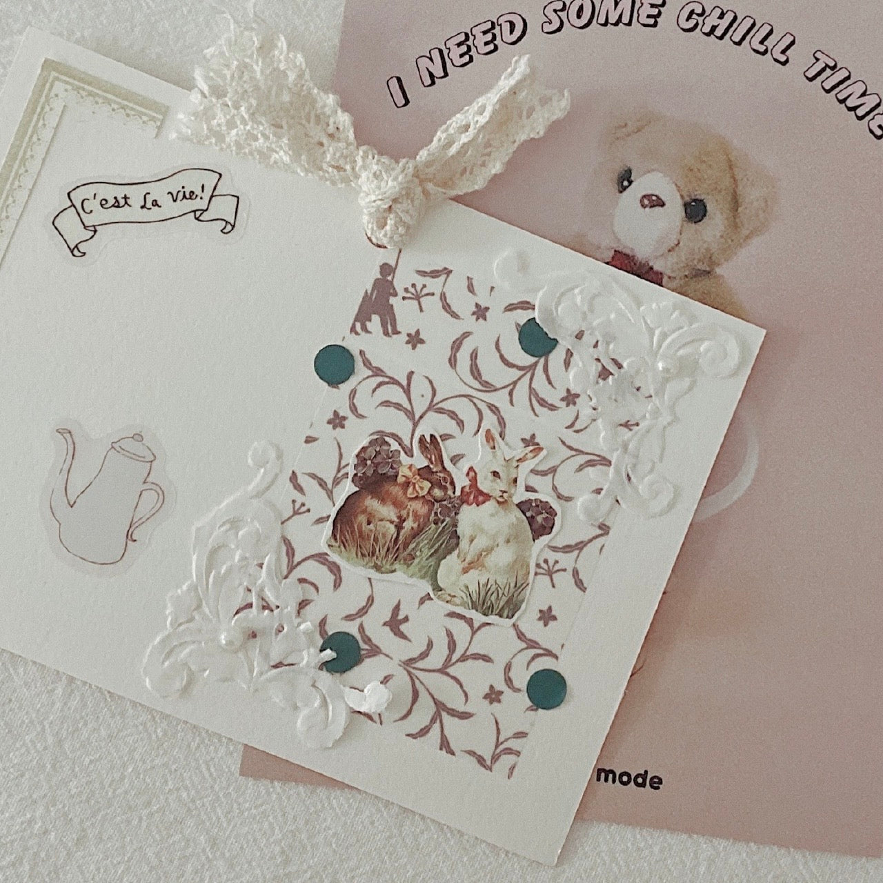 Use washi tape to decorate cards