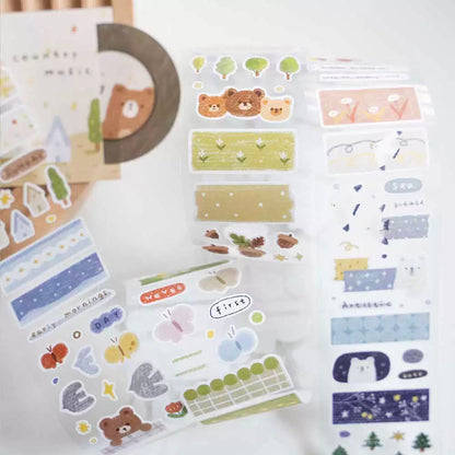 Cute die-cut stickers