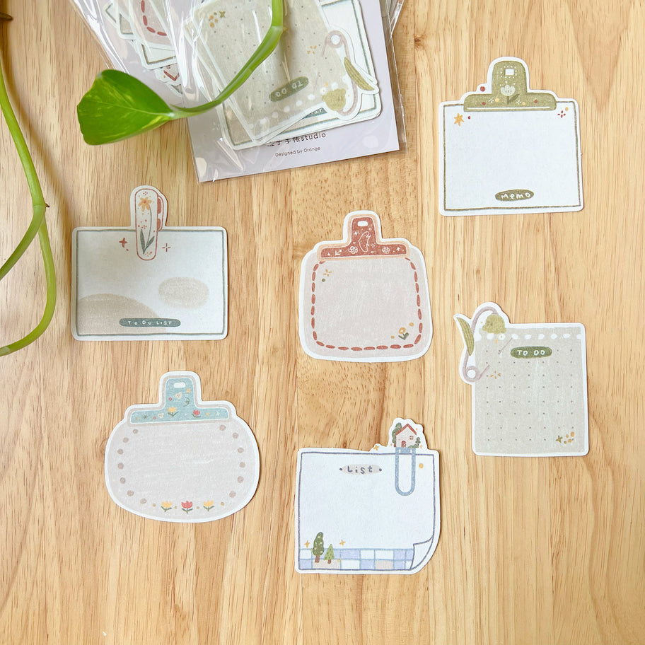 Cute memo pad designs