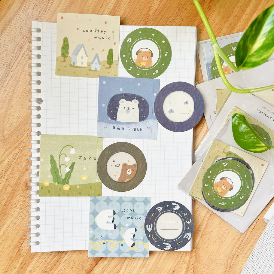 Cute memo pad designs