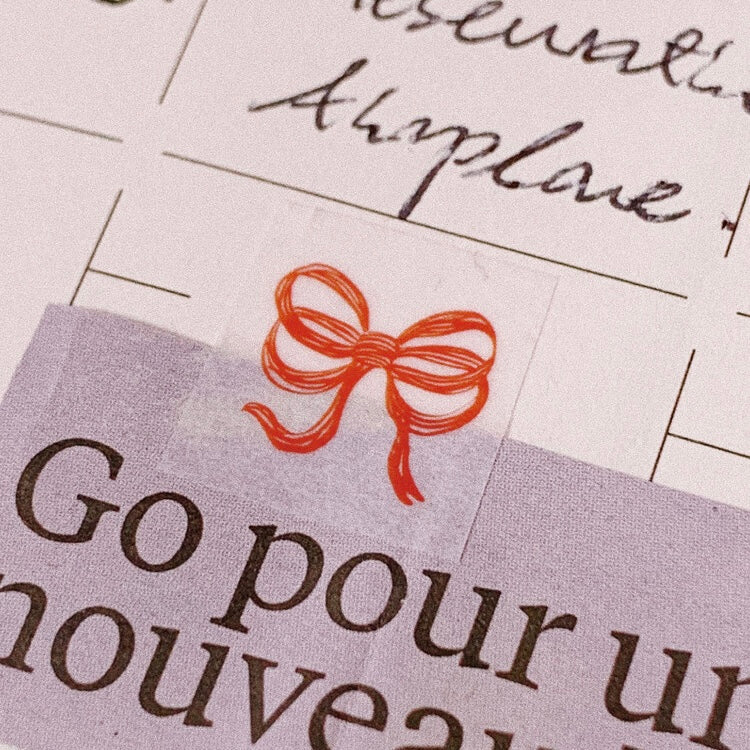 Use washi tape in planner