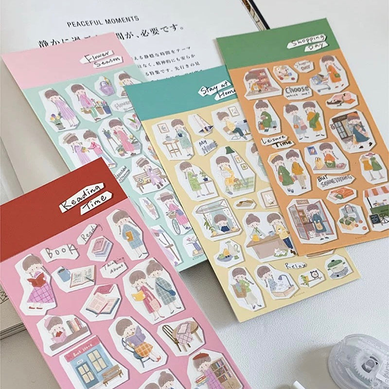 Lovely sticker sheets