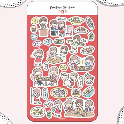 Die-Cut Sticker Sheets - Pocket Sticker