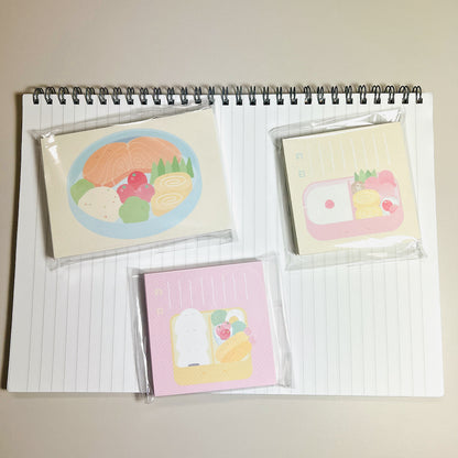 Memo Pads in Bento Themes