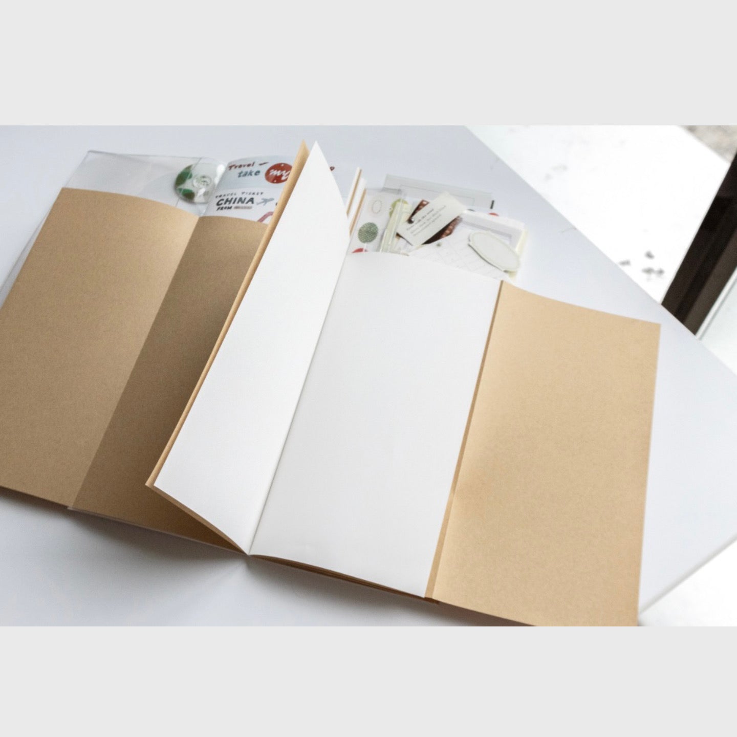 Three-fold Notebook Refill